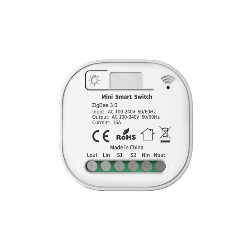 Automatización del hogar inteligente Interruptor de luz remoto 16A módulo de interruptor Tuya temporizador inteligente luz de pared Interruptor de soporte de control de voz