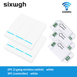 Tipo de codificación de código de aprendizaje Interruptor remoto inalámbrico con frecuencia 2.4GWIFI