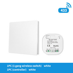 tipo inalámbrico interruptor de la luz remoto autopropulsado del interruptor 86 de la pared 16A de la prenda impermeable