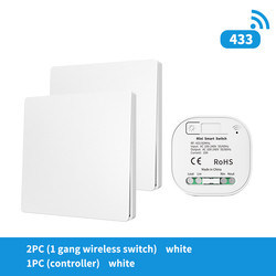 tipo inalámbrico interruptor de la luz remoto autopropulsado del interruptor 86 de la pared 16A de la prenda impermeable