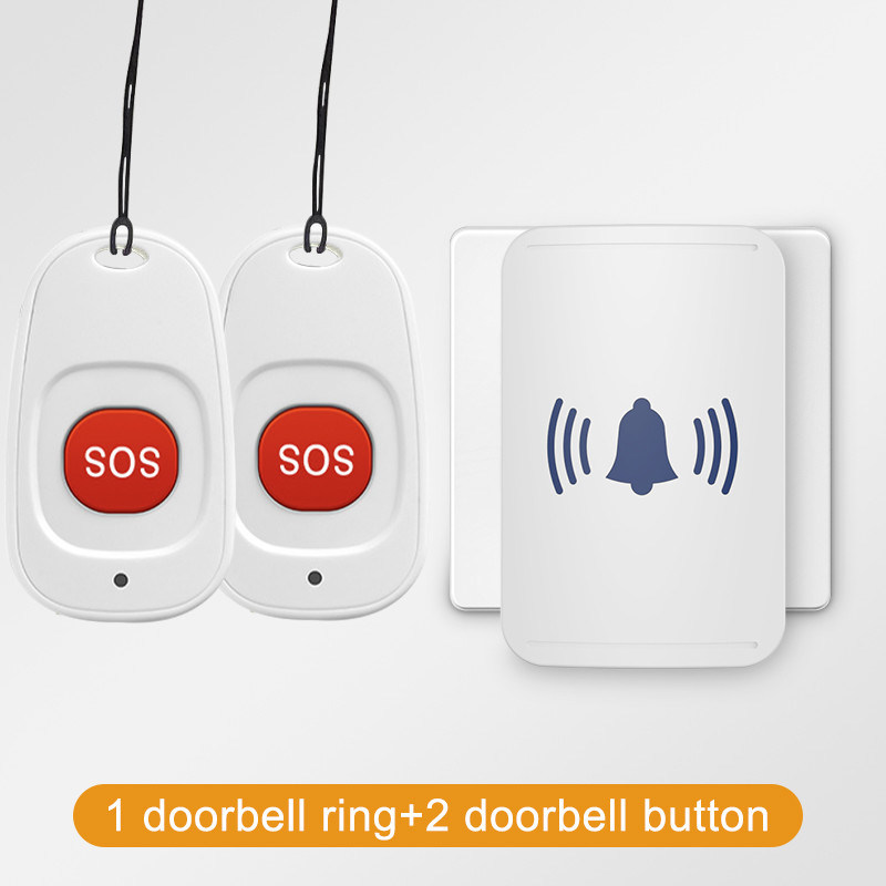 detector con tirante y espalda descubierta del sensor de movimiento de la llamada 10m del ABS montado en la pared de Ring Doorbell