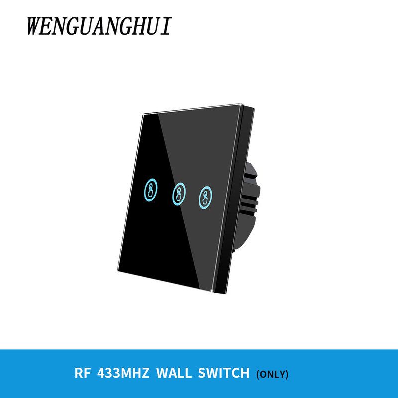 Interruptor de la luz 100-240V 5%-90%RH de Wifi de los interruptores de red inalámbrica de la CA DC
