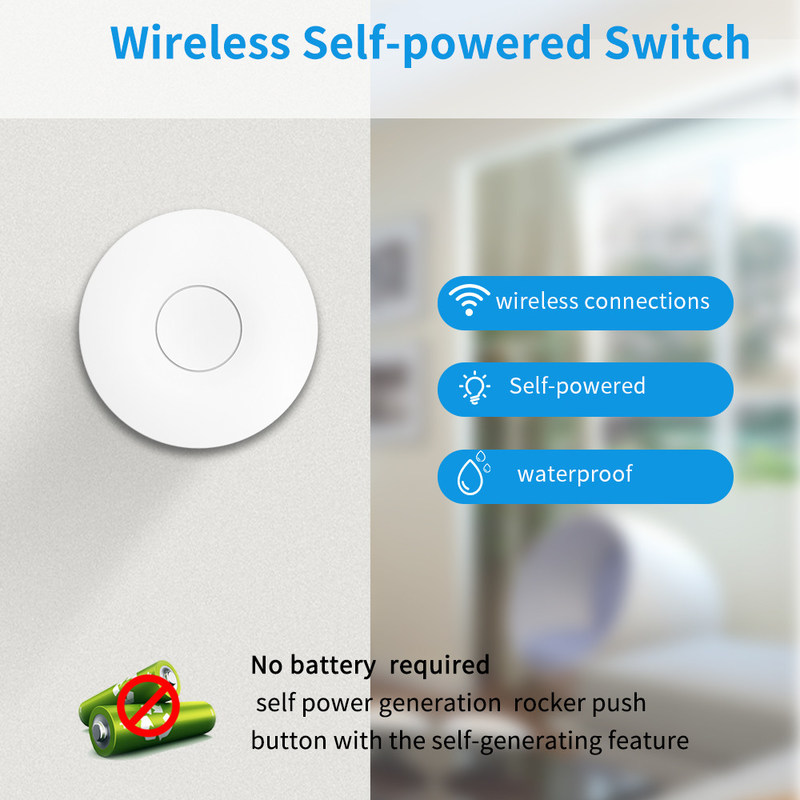 Interruptor de la luz elegante blanco del hilo de la CA 100-240V Homekit del interruptor 86*86*40m m de Zigbee