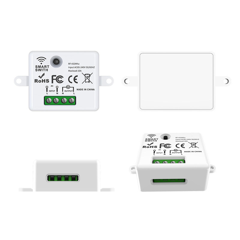 Tuya Control remoto inalámbrico Switch controlador y receptor coinciden con el soporte de módulo tuya control de voz de Google Alexa