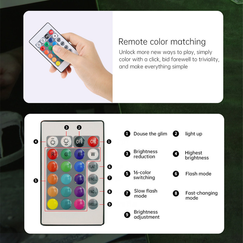 Moderno de tres colores RGB colorido rosa lámpara de mesa de lado de la cama control táctil oscurecimiento infinito