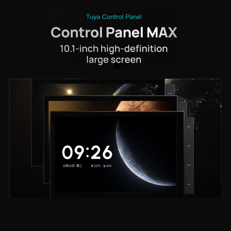 Panel de pantalla táctil de 10 pulgadas Wifi Smart Home Protocolos múltiples Control remoto inalámbrico Enchufe de control de voz incorporado