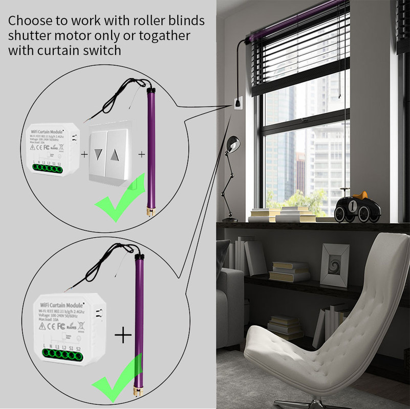 Interruptores inteligentes wifi Control remoto y de voz con programación y automatización, monitoreo de energía, fácil instalación y configuración