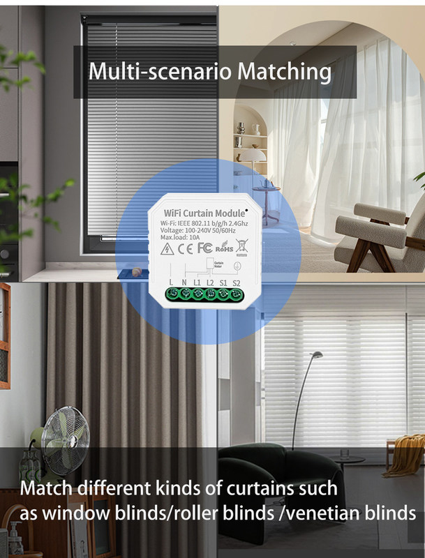 Interruptores inteligentes wifi Control remoto y de voz con programación y automatización, monitoreo de energía, fácil instalación y configuración