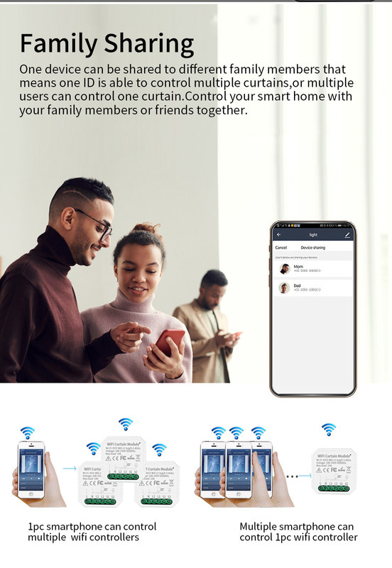 Interruptores inteligentes wifi Control remoto y de voz con programación y automatización, monitoreo de energía, fácil instalación y configuración