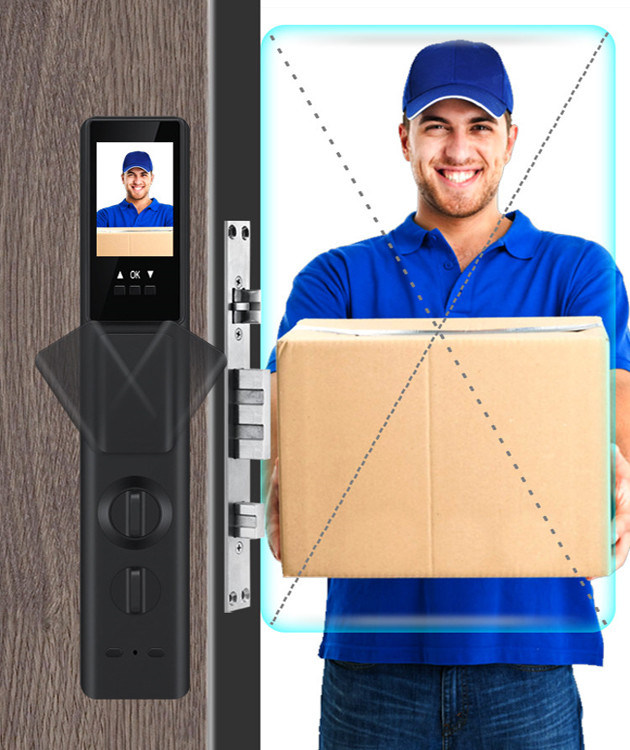 Método de desbloqueo 5 diferentes métodos de control Impresión digital Smart Security Lock soporte de desbloqueo facial y múltiples funciones