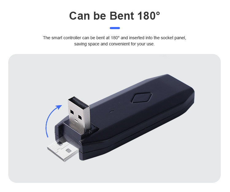 Versión USB universal Homekit Smart Switch Voltagem nominal 3V-5V fácil portátil y soporte de control remoto muchas funciones