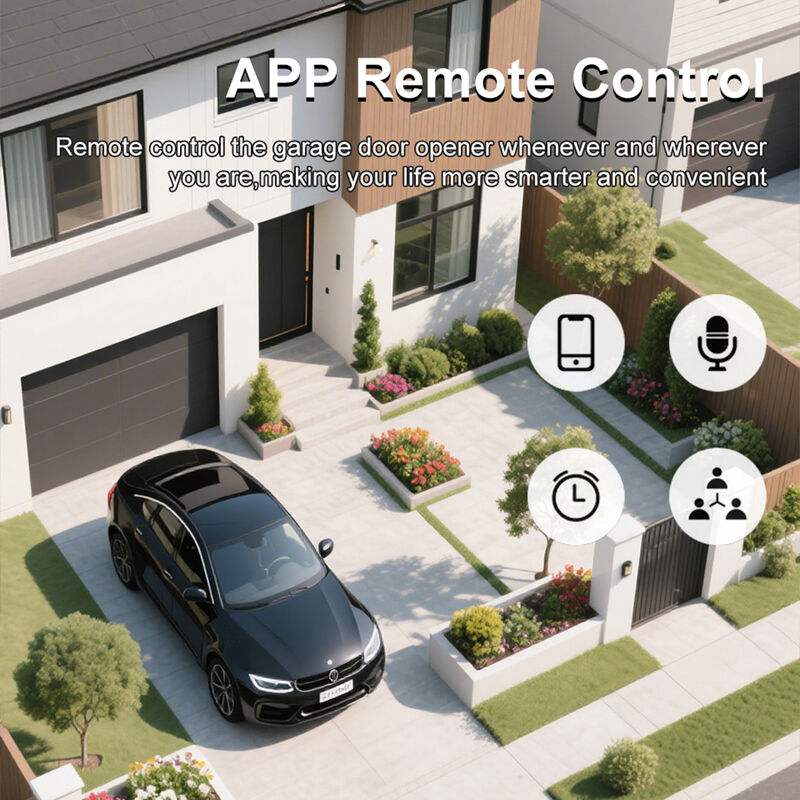 SIXWGH WiFi Zigbee Módulo de Interruptor Inteligente para Abrepuertas de Garaje Compatible con la Aplicación Tuya Smart Life Control Remoto Temporizador Programación Funciona