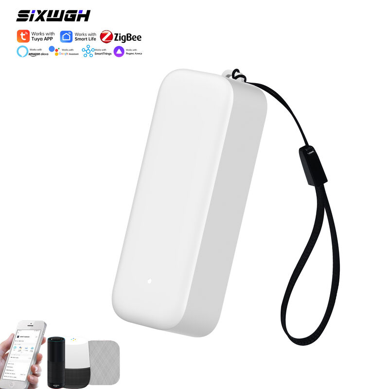 Control remoto IR inteligente de fábrica SIXWGH, control por aplicación Tuya, funciona con batería, diseño giratorio, logotipo personalizado OEM disponible