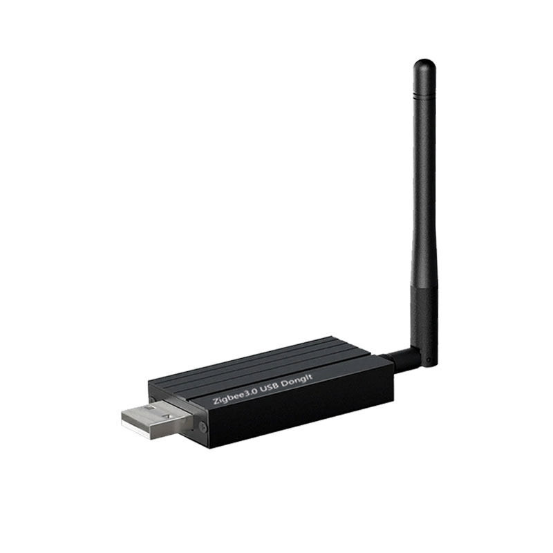 SIXWGH Zigbee 3.0 USB Dongle Plus Universal Wireless Smart Home Gateway con ganancia de +20dBm para el asistente en el hogar Zigbee2MQTT, OpenHAB