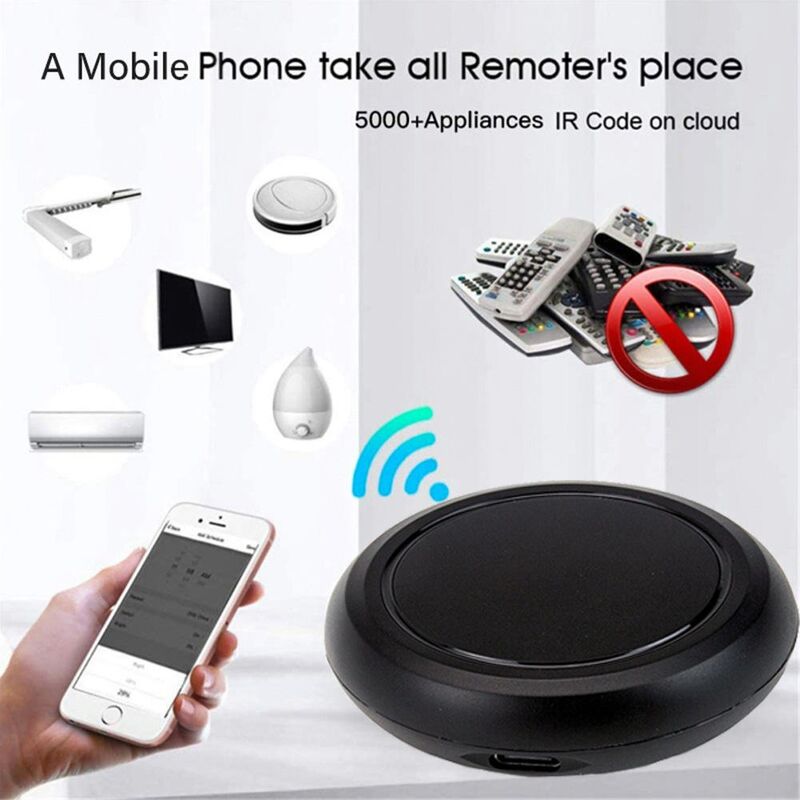OEM/ODM Smart IR RF Hub, Tuya White Label Universal Remote Control para la integración del sistema HVAC de un hogar inteligente con un hotel