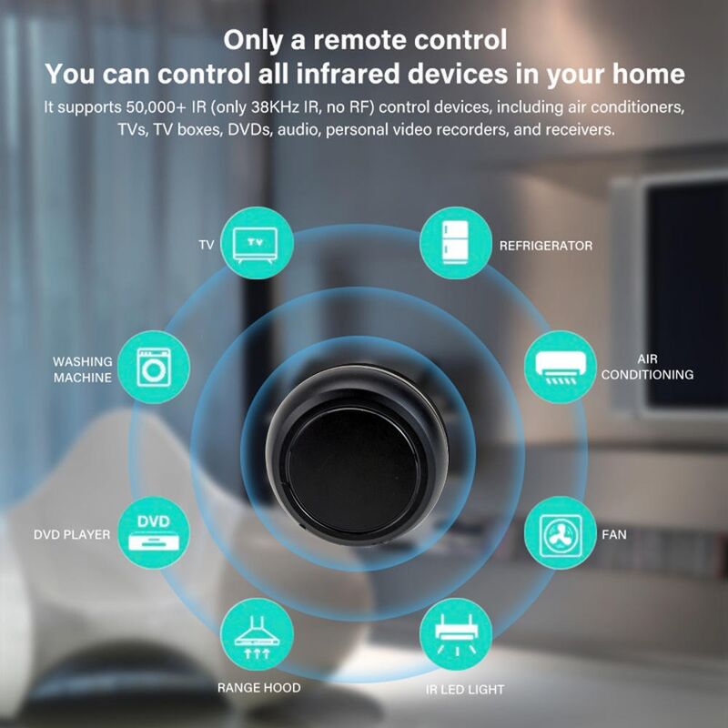 OEM/ODM Smart IR RF Hub, Tuya White Label Universal Remote Control para la integración del sistema HVAC de un hogar inteligente con un hotel