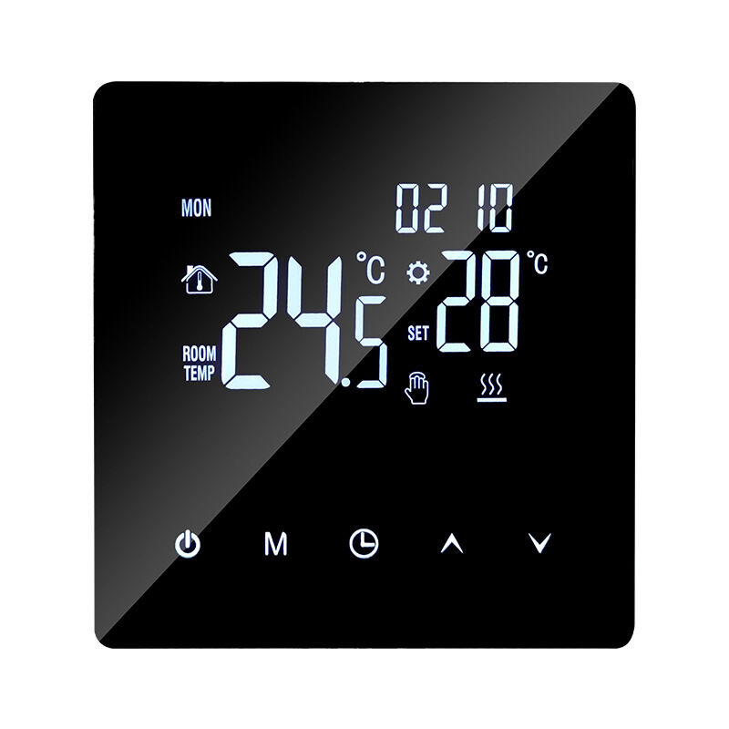 Controlador termostático de calefacción por suelo WiFi inteligente con control de voz, APP, pantalla LED para uso doméstico y comercial