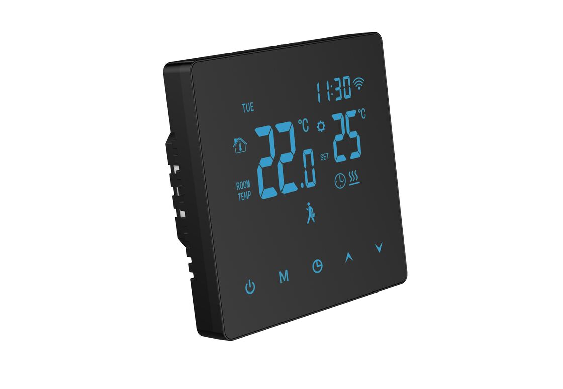 Controlador termostático de calefacción por suelo WiFi inteligente con control de voz, APP, pantalla LED para uso doméstico y comercial