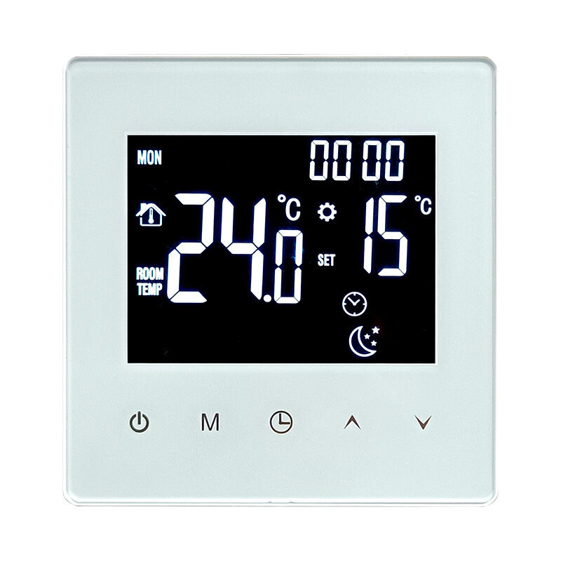 Controlador termostático de calefacción por suelo WiFi inteligente con control de voz, APP, pantalla LED para uso doméstico y comercial