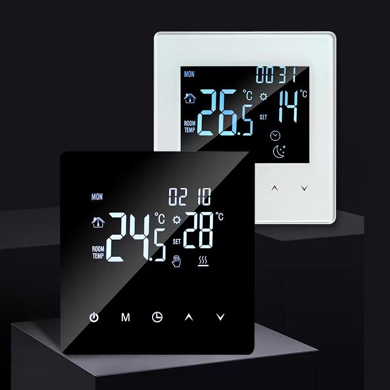 Controlador termostático de calefacción por suelo WiFi inteligente con control de voz, APP, pantalla LED para uso doméstico y comercial