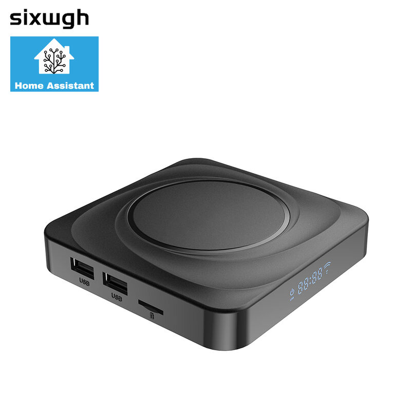 SIXWGH Home Assistant Smart Hub con NPU Rockchip 3566 Decodificación 8K Bluetooth/WiFi/Zigbee Gateway Inteligente Universal Programable
