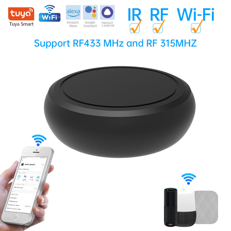 Tuya Smart Home Universal Switch de control remoto, DC 5V Relay Wifi IR RF, compatible con Tuya/Smartlife