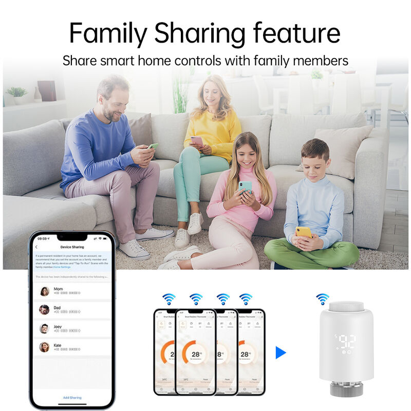 SIXWGH Tuya Zigbee 3.0 TRVL termostato inteligente OLED Actuador de radiador válvula controlador de temperatura programable Android Flip Home