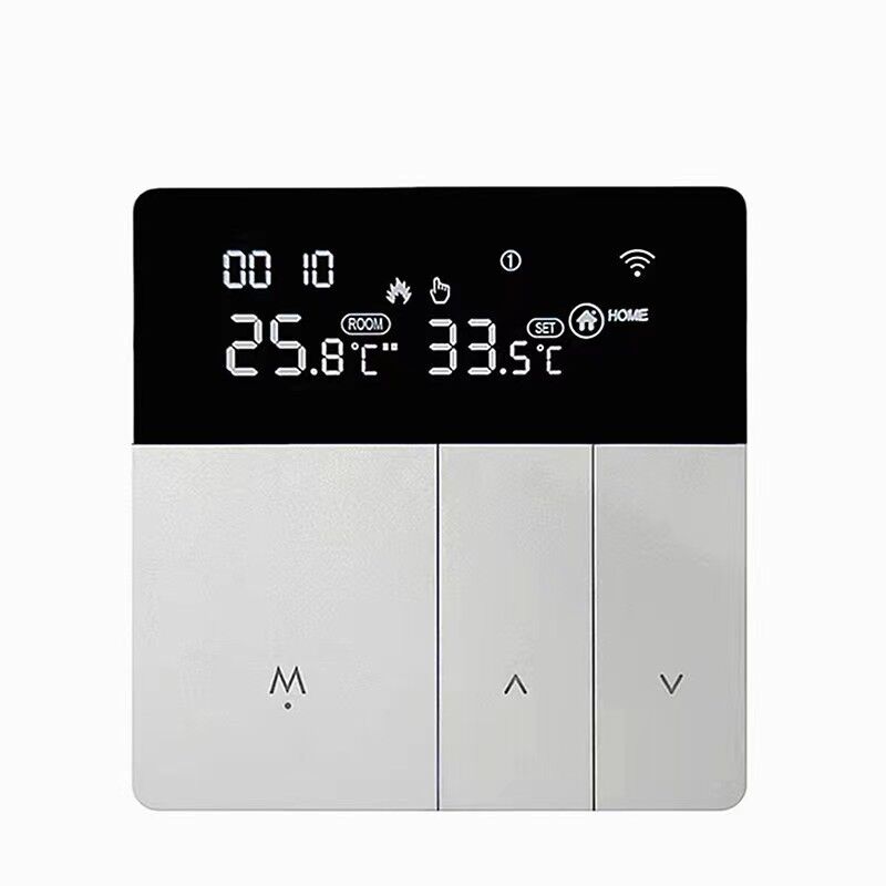 SIXWGH Smart WiFi Thermostat Tuya App Control de voz 16A Control de temperatura programable de carga LCD para hoteles de piso eléctrico