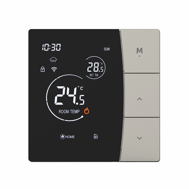 SIXWGH Termostato WiFi inteligente para uso en hoteles Tuya App Control de voz calefacción por suelo eléctrica 16A Control de temperatura LCD de carga