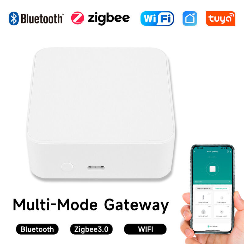 SXIWGH Puerta de enlace multimodo al por mayor ZigBee 3.0 para Blue Tooth WiFi Hub Centro de control de hogar inteligente Compatible Tuya Google Home