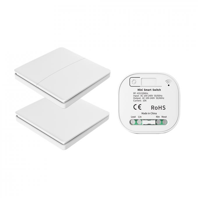 tipo inalámbrico interruptor de la luz remoto autopropulsado del interruptor 86 de la pared 16A de la prenda impermeable 0