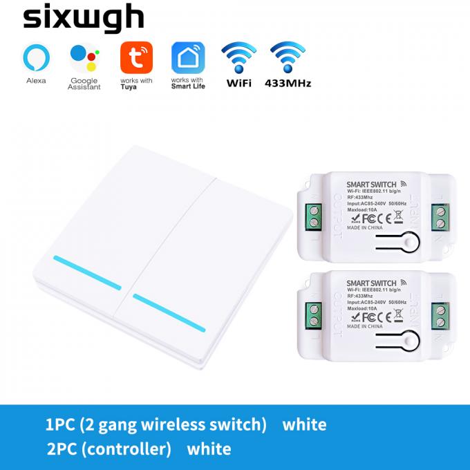 Cámara video del timbre WIFI del interruptor inalámbrico elegante de Tuya 6