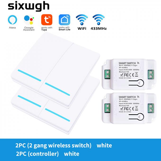 Cámara video del timbre WIFI del interruptor inalámbrico elegante de Tuya 7