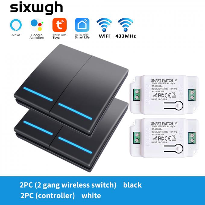 Cámara video del timbre WIFI del interruptor inalámbrico elegante de Tuya 9
