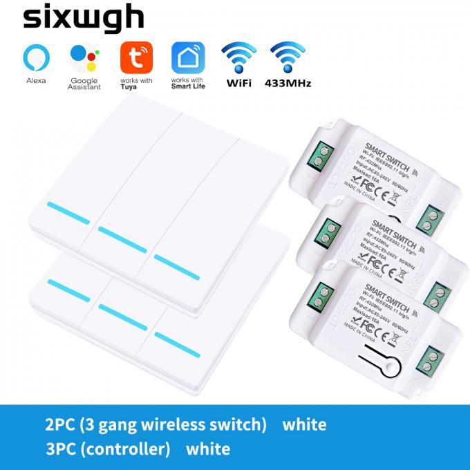 Cámara video del timbre WIFI del interruptor inalámbrico elegante de Tuya 11