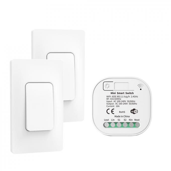 El interruptor elegante inalámbrico de Tuya fijó al control remoto Timer de WiFi 3