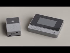 Timbre de puerta con intercomunicador bidireccional de video inalámbrico